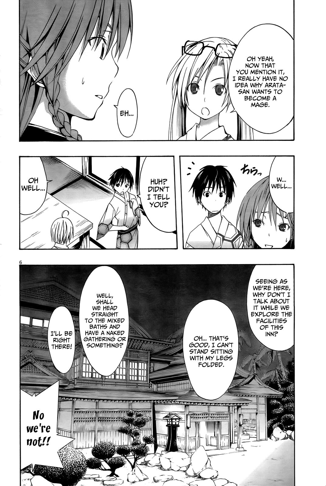 Read Trinity Seven chapter 7 image 8 on Lezhin