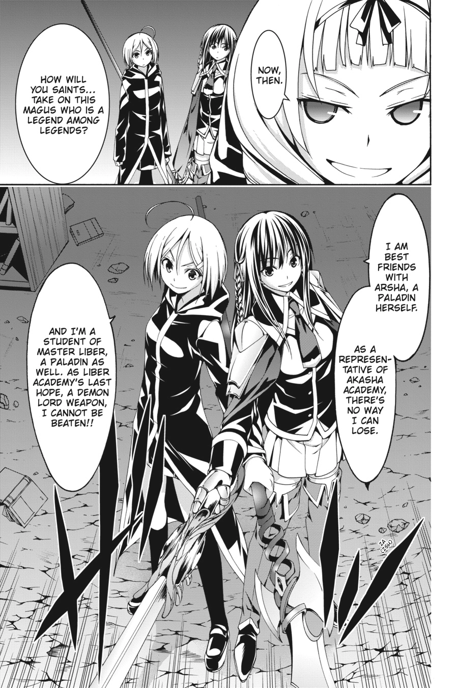 Read Trinity Seven chapter 72 image 16 on Lezhin