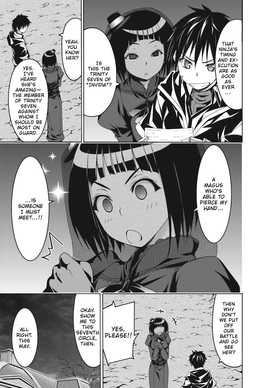 Read Trinity Seven chapter 72 image 28 on Lezhin