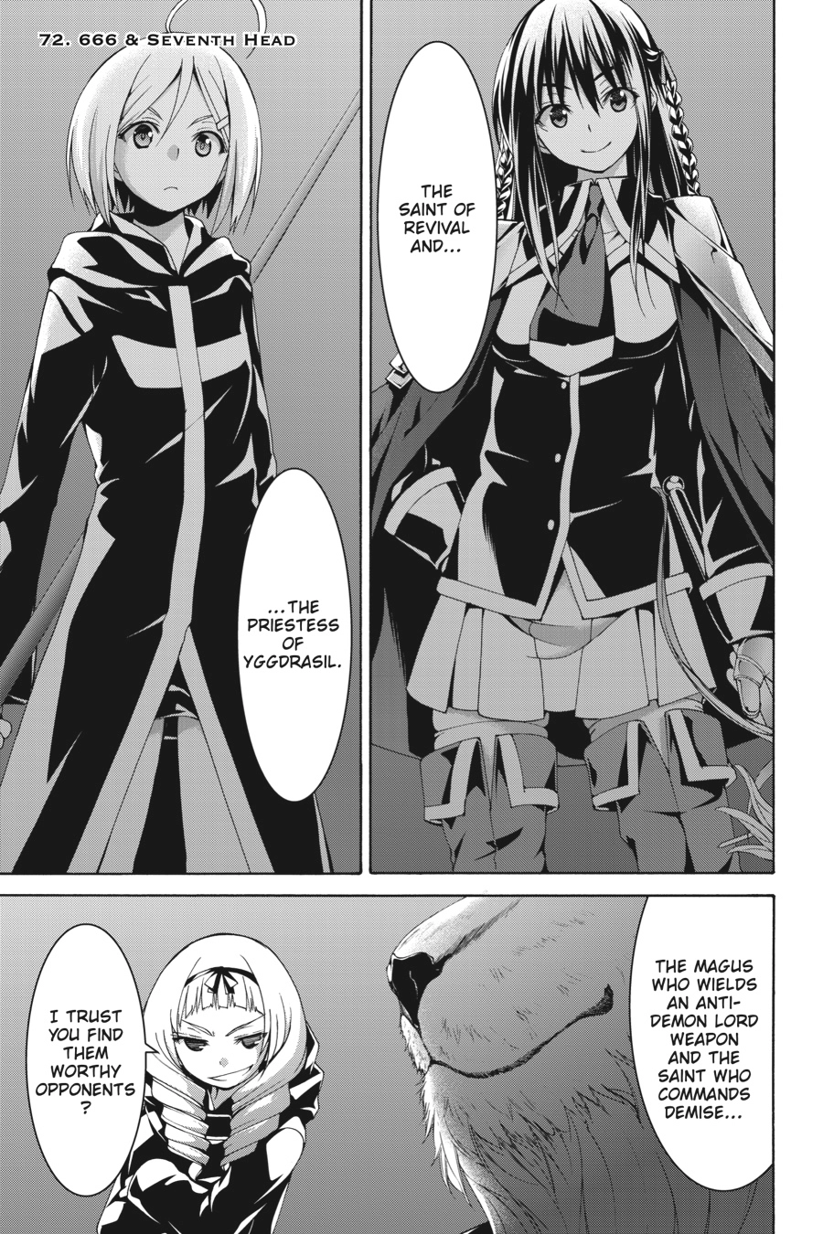 Read Trinity Seven chapter 72 image 4 on Lezhin