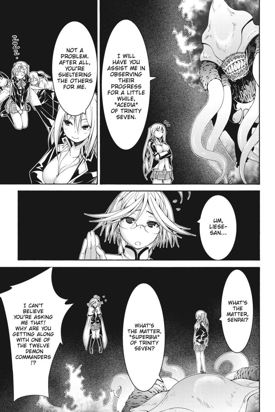 Read Trinity Seven chapter 78 image 16 on Lezhin