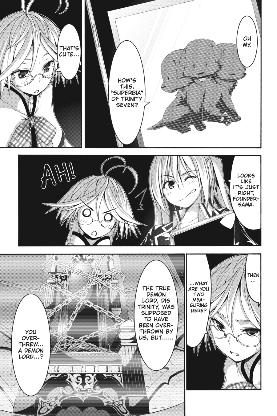 Read Trinity Seven chapter 78 image 18 on Lezhin