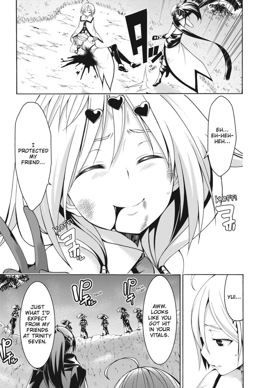 Read Trinity Seven chapter 78 image 30 on Lezhin