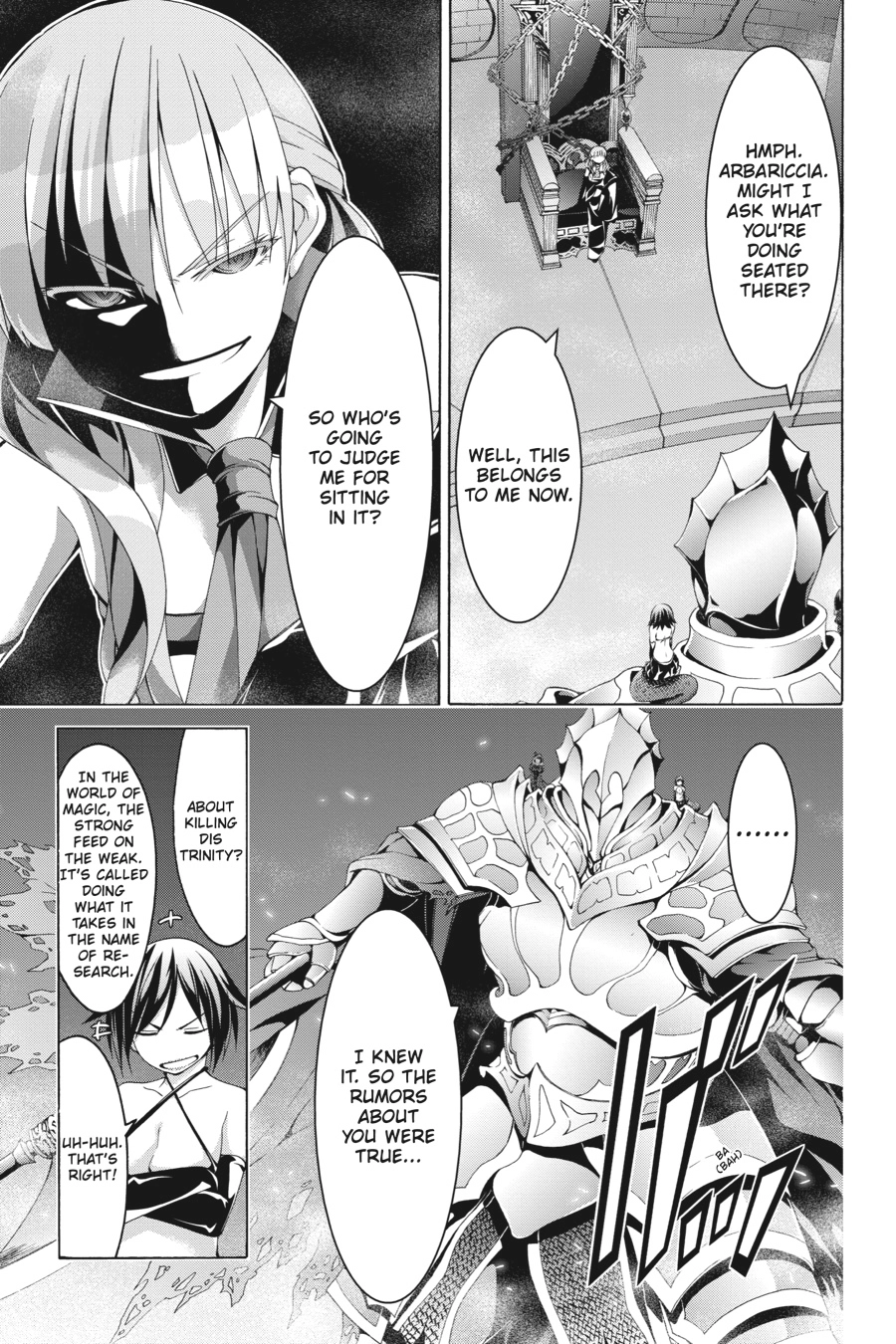 Read Trinity Seven chapter 79 image 16 on Lezhin