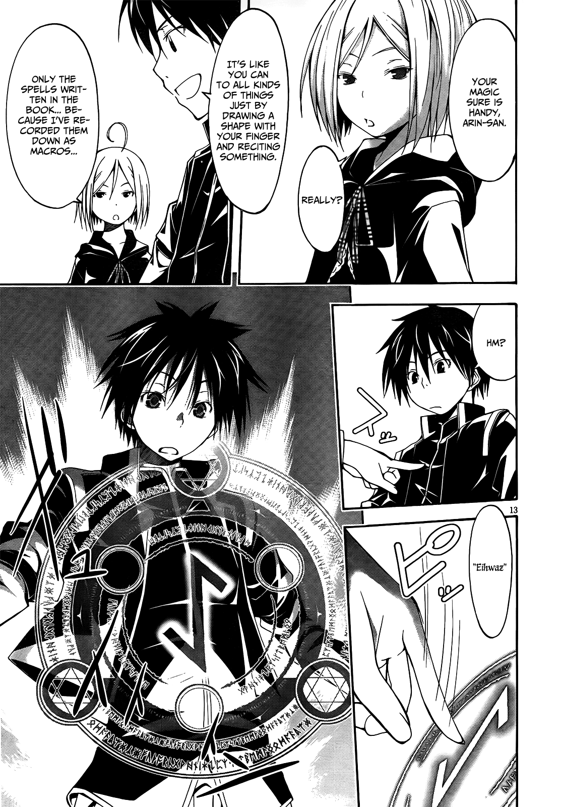 Read Trinity Seven chapter 8 image 14 on Lezhin