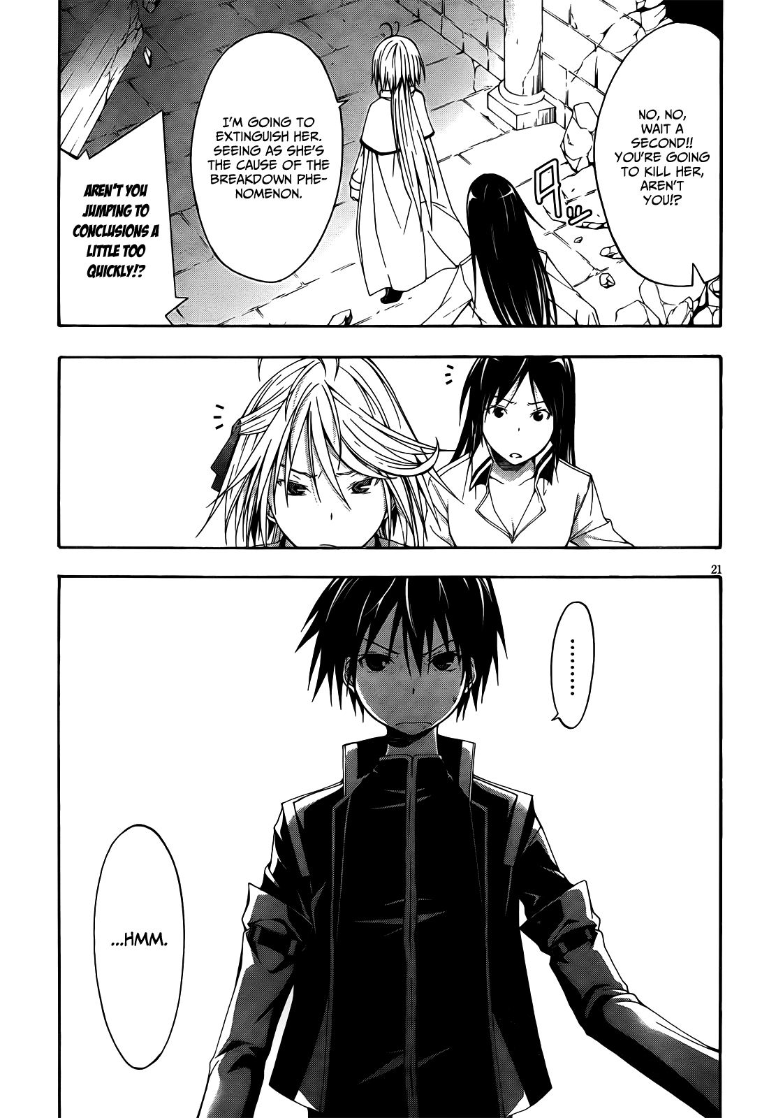 Read Trinity Seven chapter 8 image 22 on Lezhin