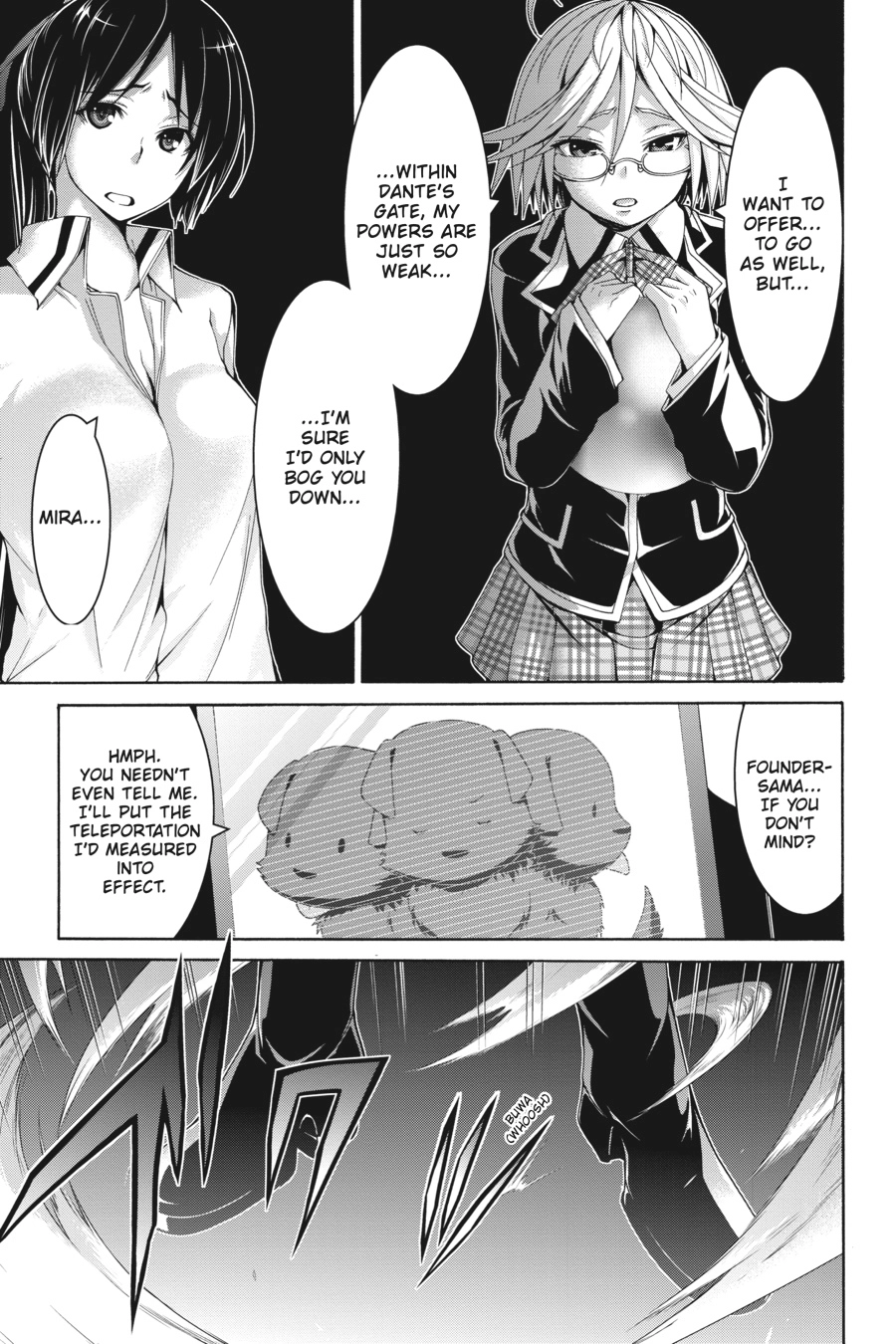 Read Trinity Seven chapter 83 image 12 on Lezhin