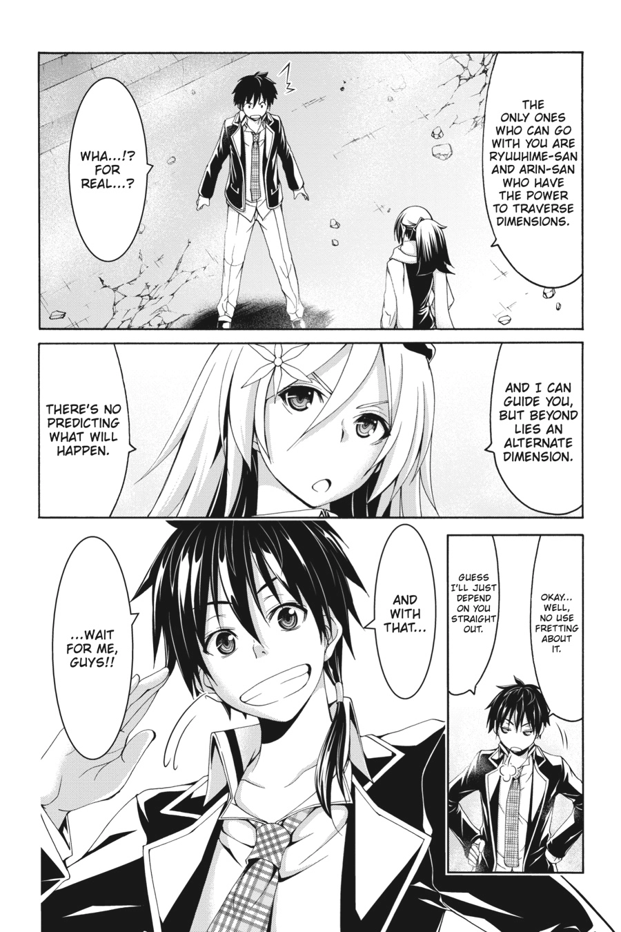 Read Trinity Seven chapter 83 image 8 on Lezhin