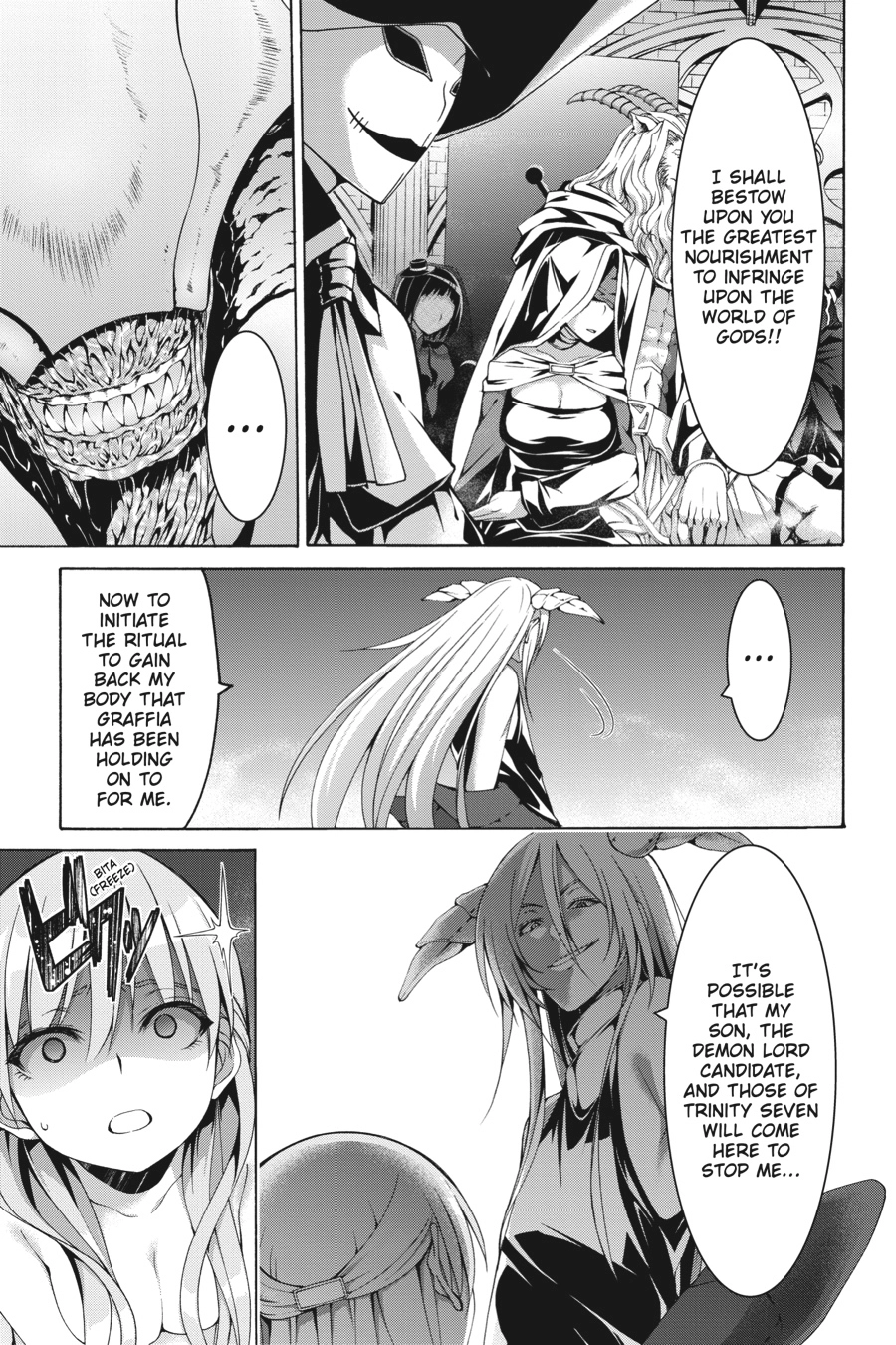 Read Trinity Seven chapter 85 image 2 on Lezhin
