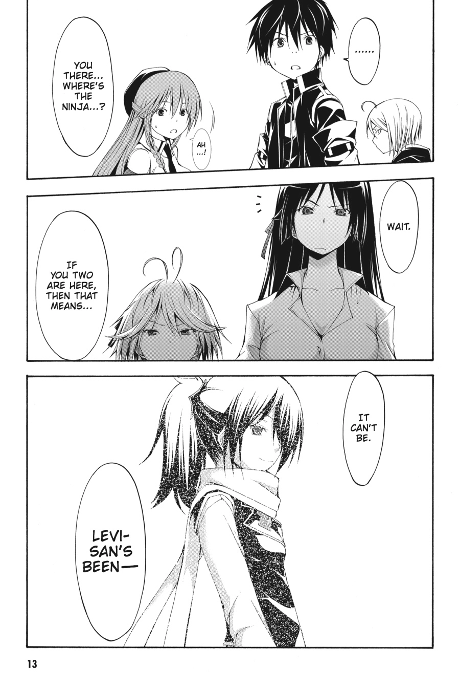Read Trinity Seven chapter 9 image 12 on Lezhin
