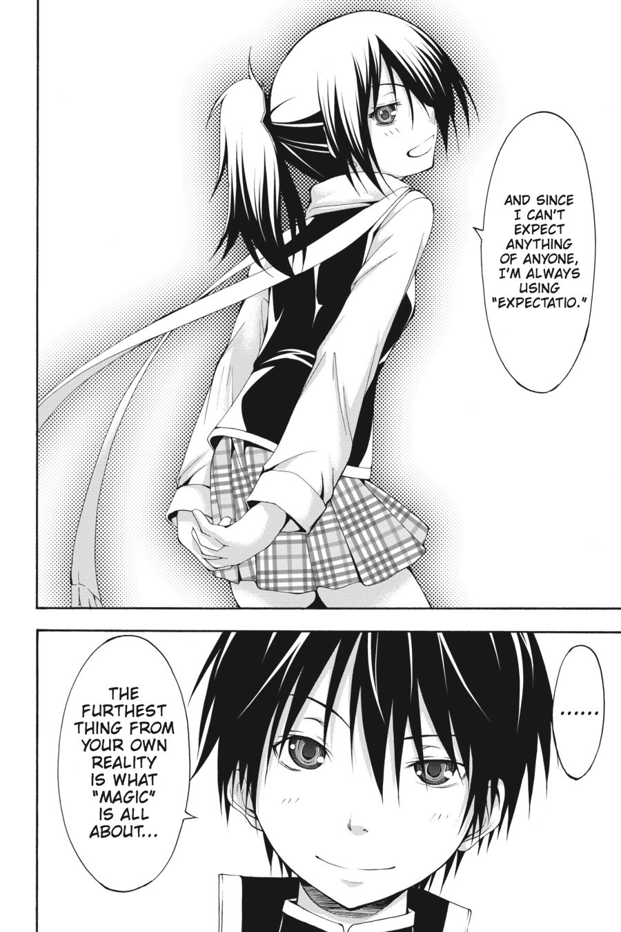 Read Trinity Seven chapter 9 image 21 on Lezhin