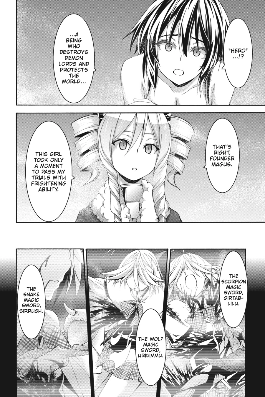 Read Trinity Seven chapter 90 image 1 on Lezhin