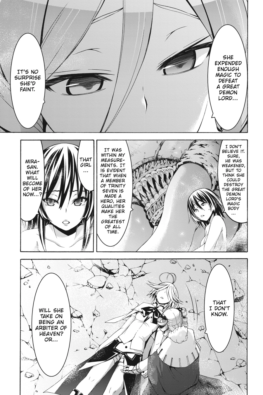 Read Trinity Seven chapter 90 image 20 on Lezhin