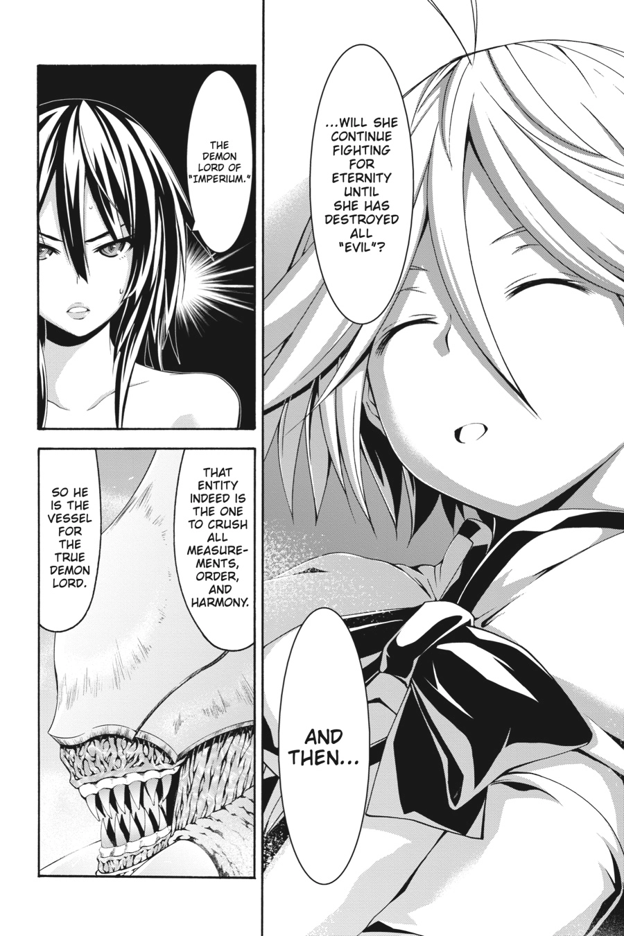 Read Trinity Seven chapter 90 image 21 on Lezhin