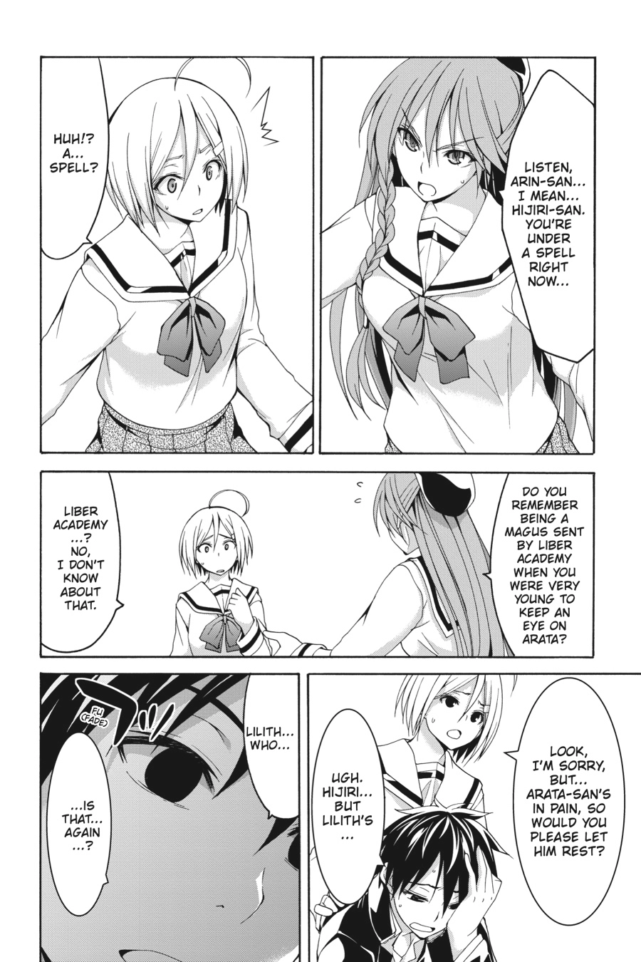 Read Trinity Seven chapter 91 image 8 on Lezhin