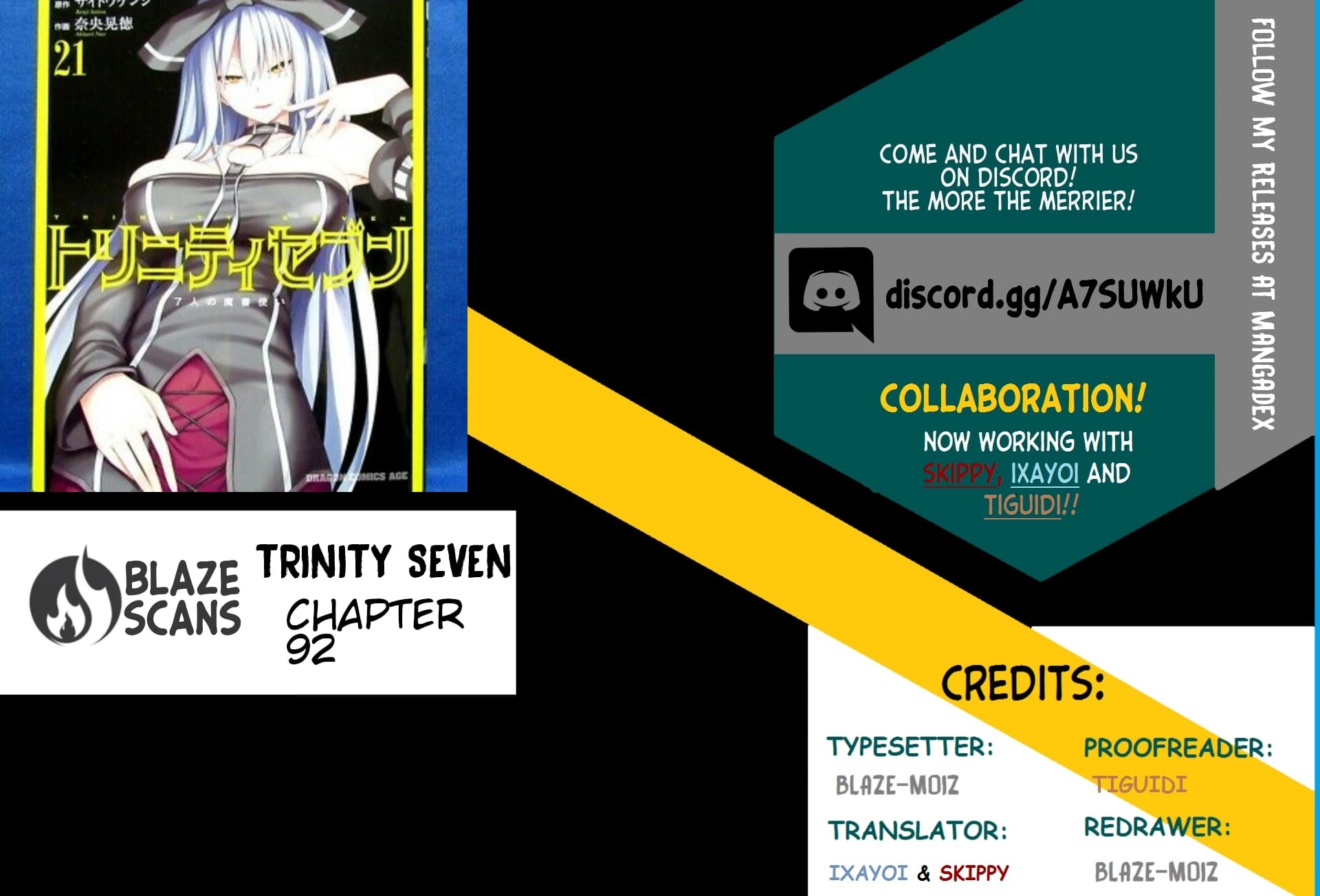 Read Trinity Seven chapter 93 image 0 on Lezhin