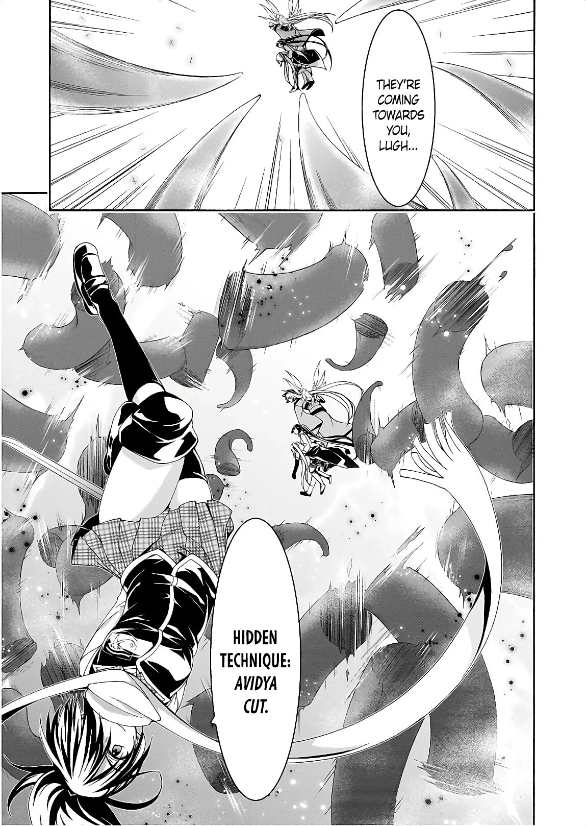 Read Trinity Seven chapter 94 image 21 on Lezhin