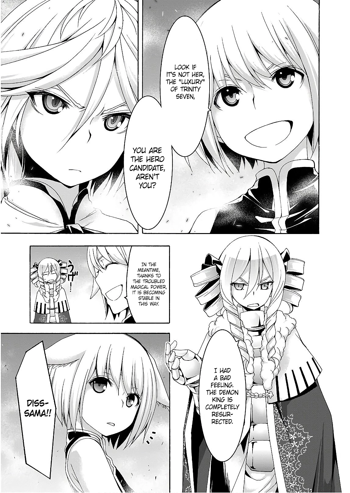 Read Trinity Seven chapter 95 image 16 on Lezhin