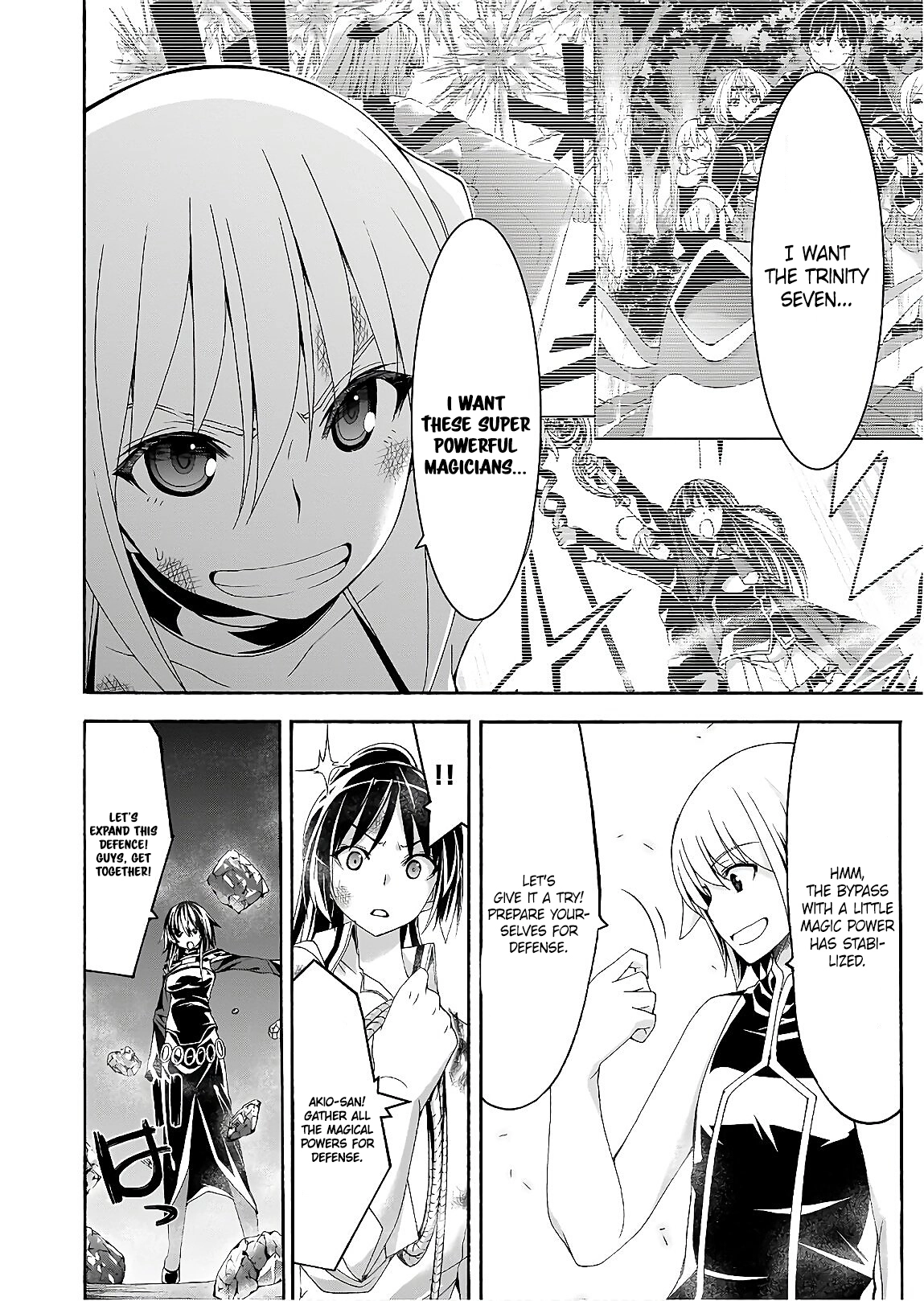 Read Trinity Seven chapter 95 image 5 on Lezhin