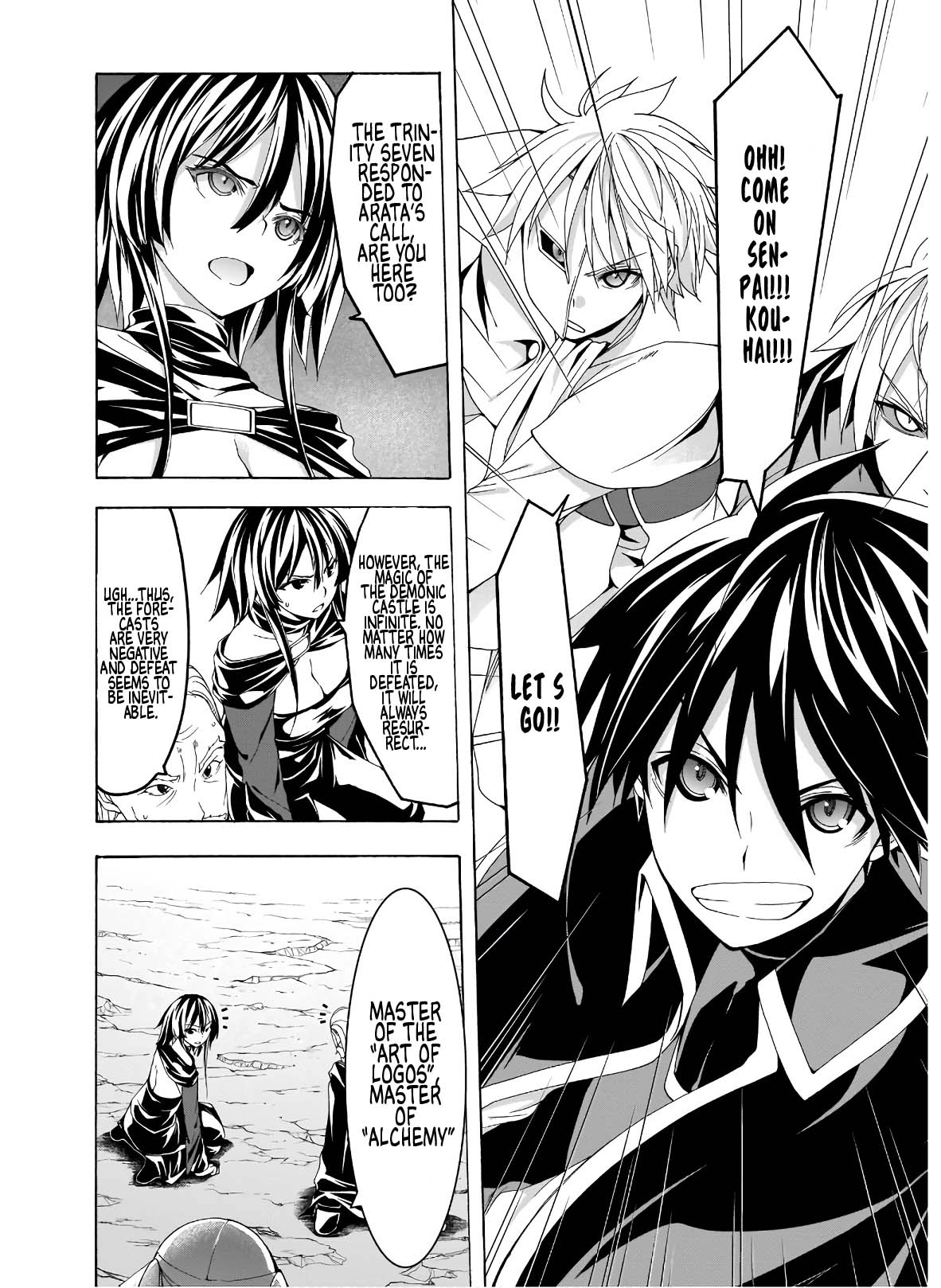 Read Trinity Seven chapter 97 image 18 on Lezhin