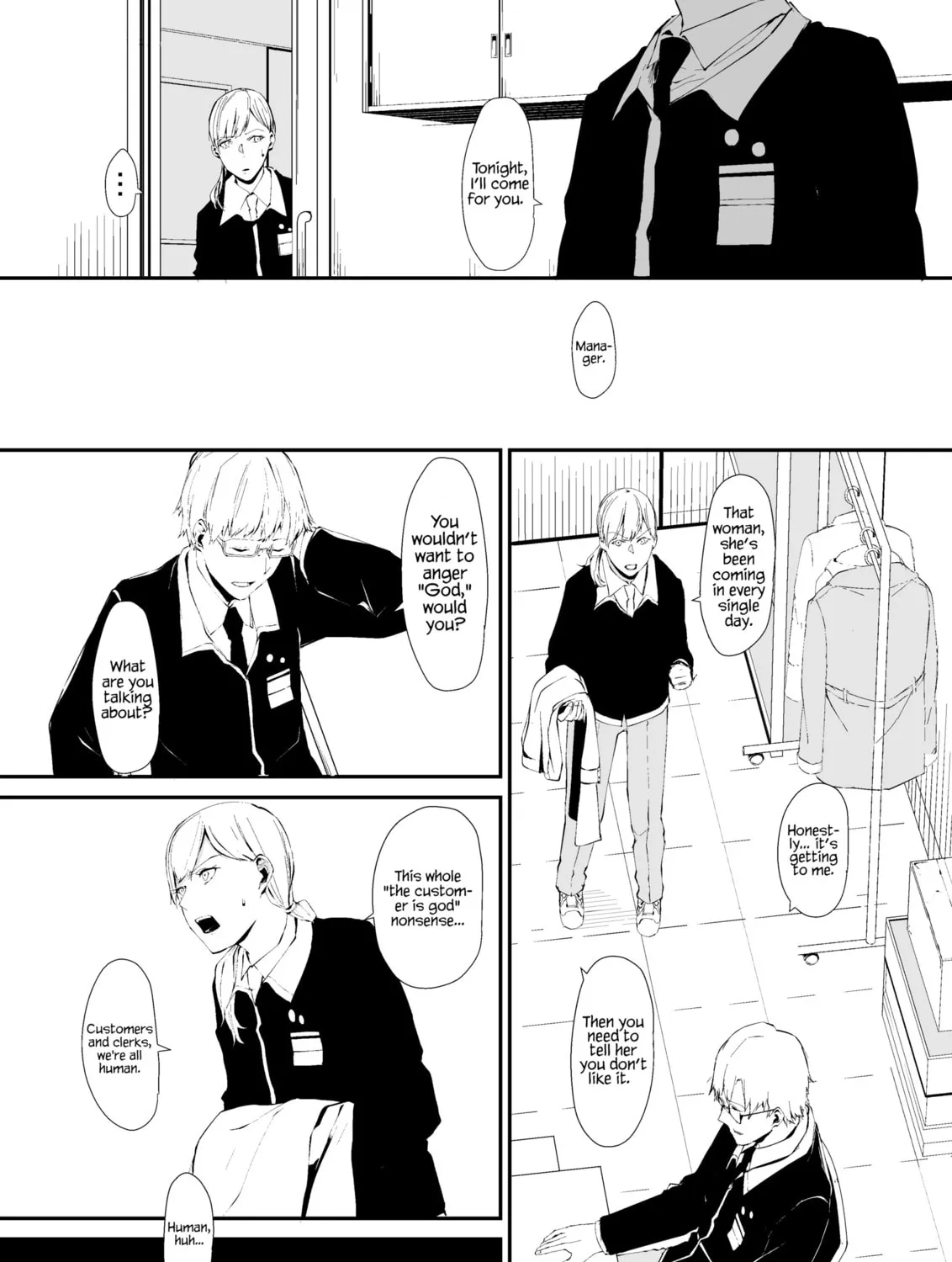 Read Troublesome Customer chapter 0 image 2 on Lezhin