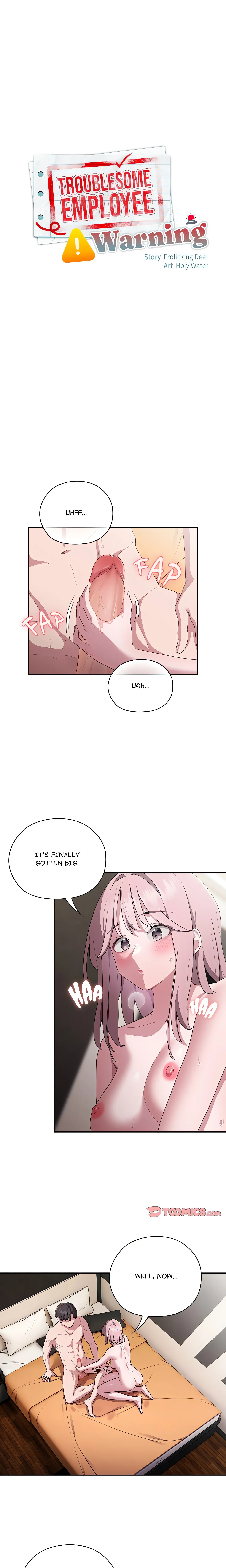 Read Troublesome Employee Warning (Uncensored) chapter 30 image 2 on Lezhin