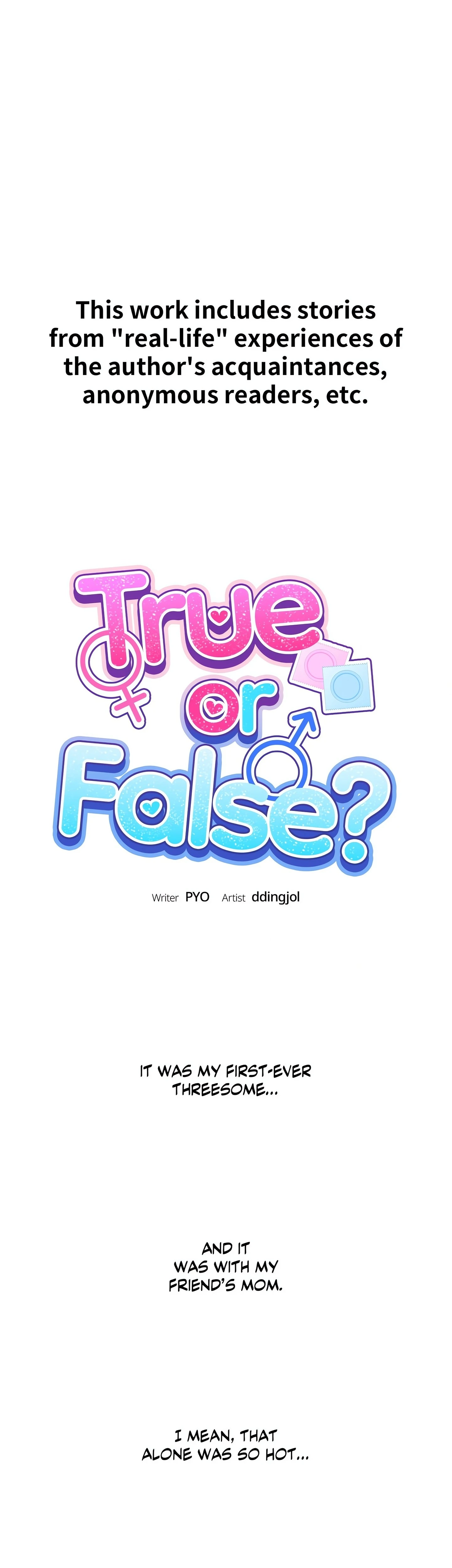 Read True or False chapter 109 image 1 on Lezhin
