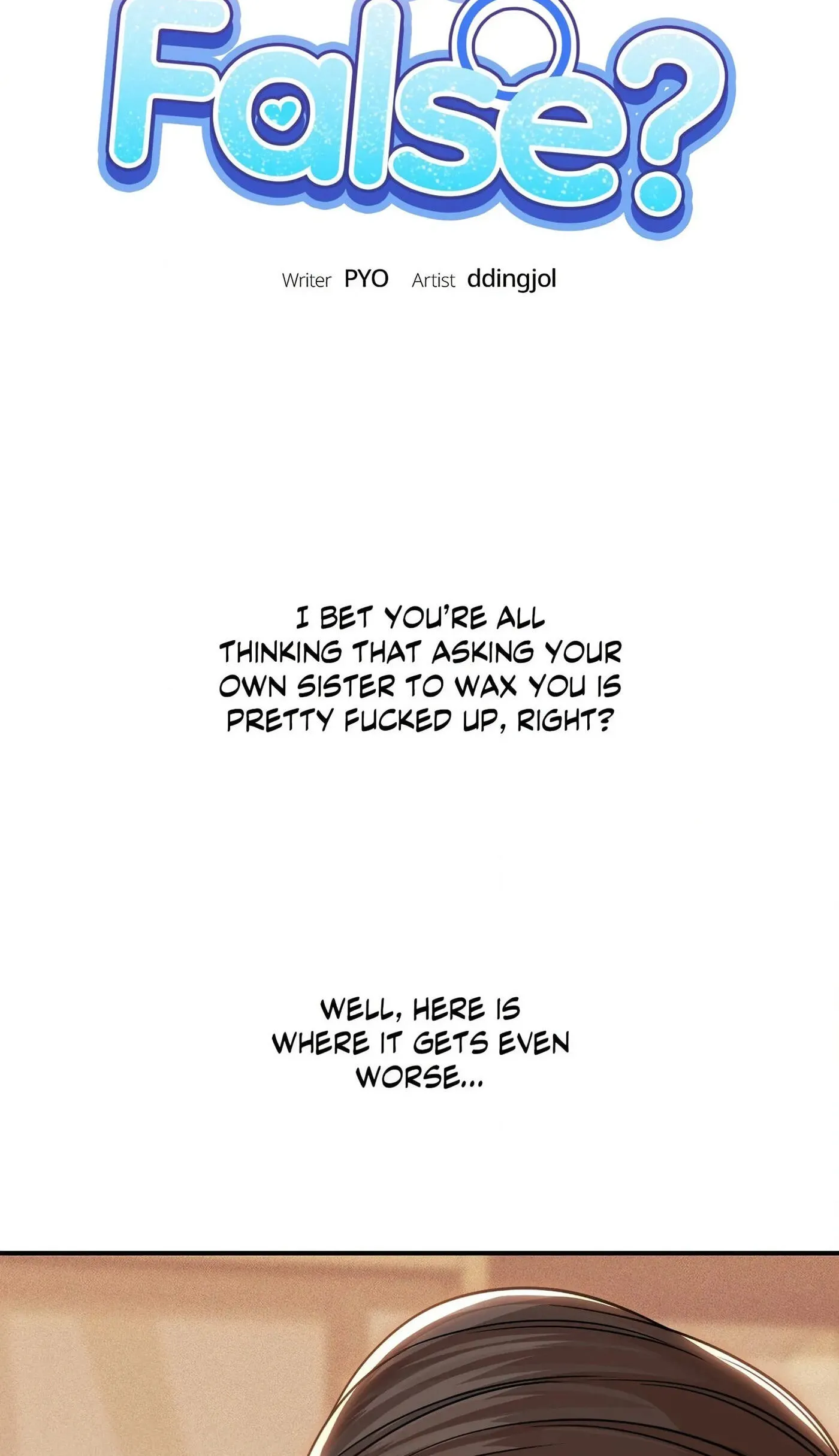 Read True or False chapter 185 image 1 on Lezhin