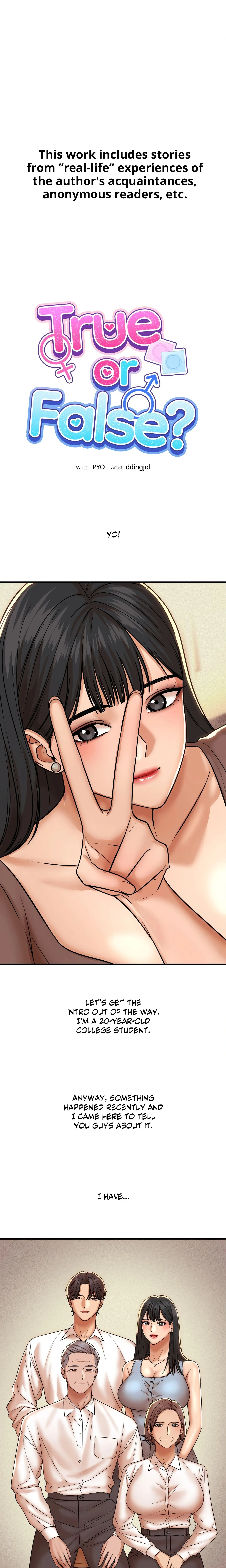 Read True or False chapter 186 image 1 on Lezhin