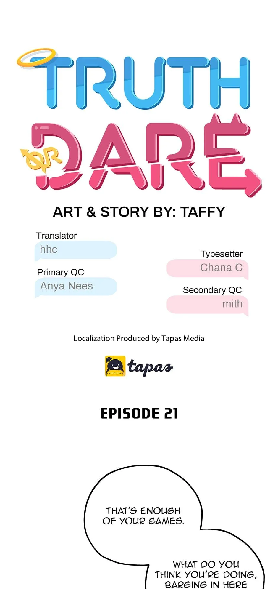 Read Truth or Dare (Yaoi) chapter 21 image 0 on Lezhin