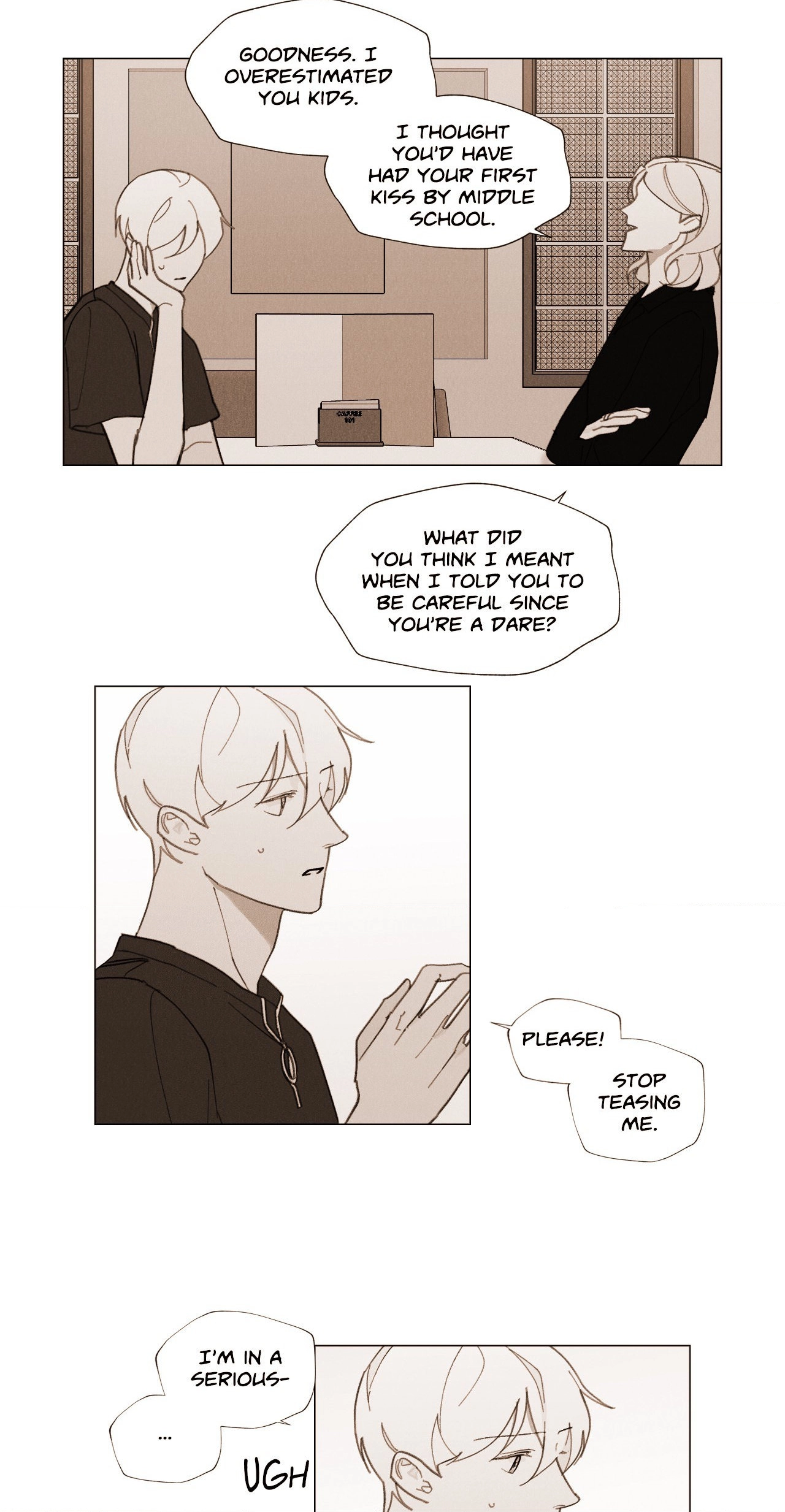 Read Truth or Dare (Yaoi) chapter 47 image 1 on Lezhin