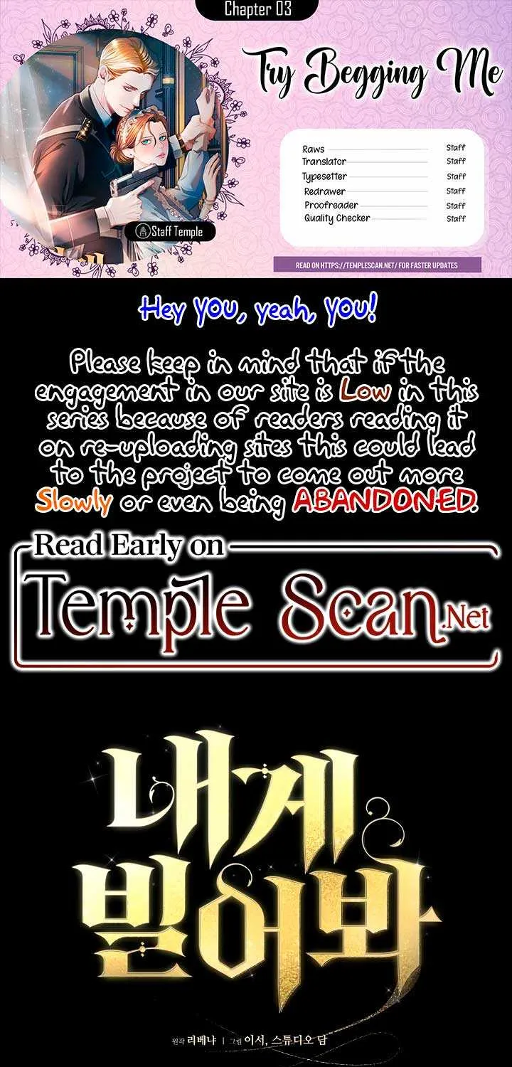 Read Try Begging Me chapter 3 image 1 on Lezhin