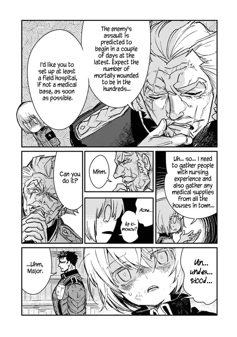 TS Eiseihei-san no Senjou Nikki Chapter 21 page 33 - 