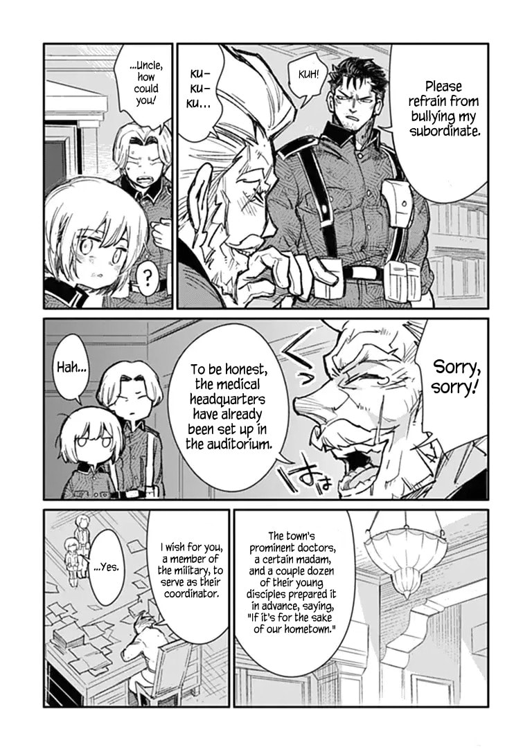 TS Eiseihei-san no Senjou Nikki Chapter 21 page 34 - 