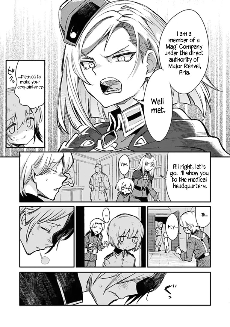 TS Eiseihei-san no Senjou Nikki Chapter 21 page 36 - 