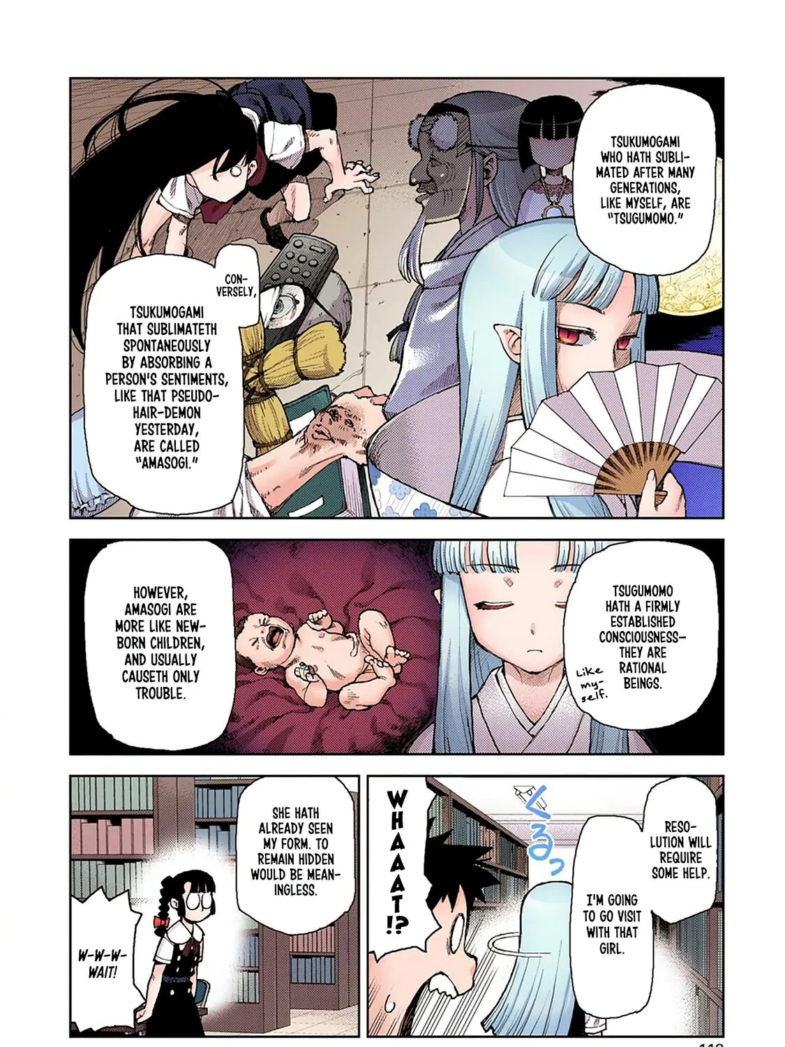 Read Tsugumomo (Colored) chapter 4 image 14 on Lezhin