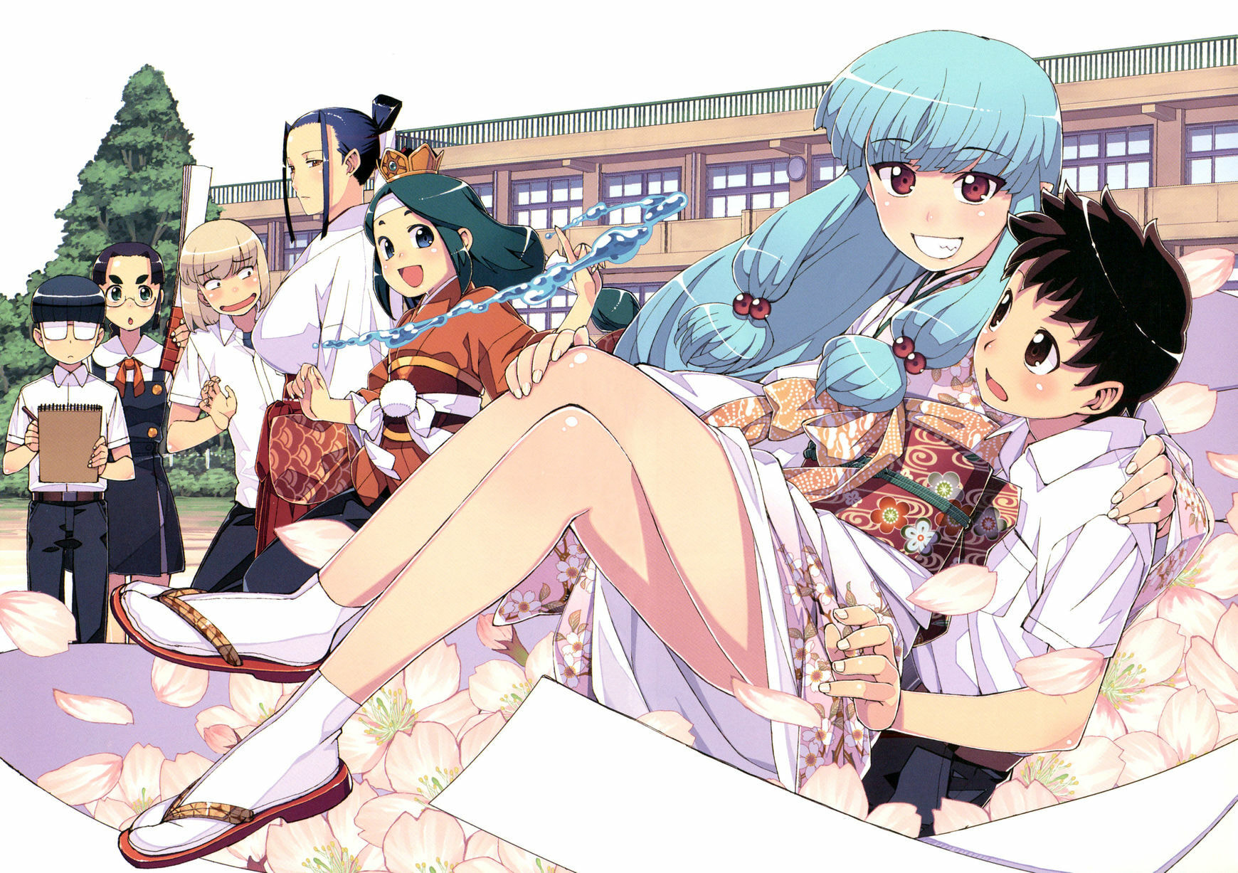 Read Tsugumomo (Colored) chapter 62.1 image 3 on Lezhin