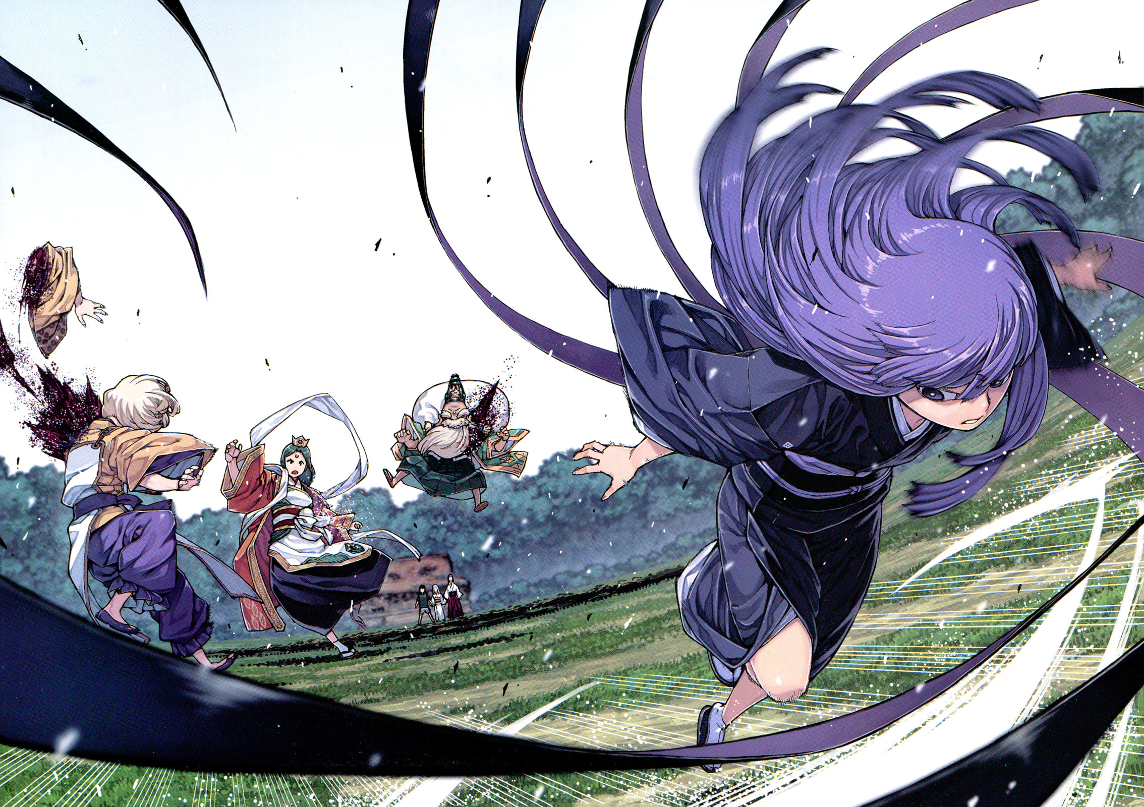 Read Tsugumomo (Colored) chapter 69 image 2 on Lezhin