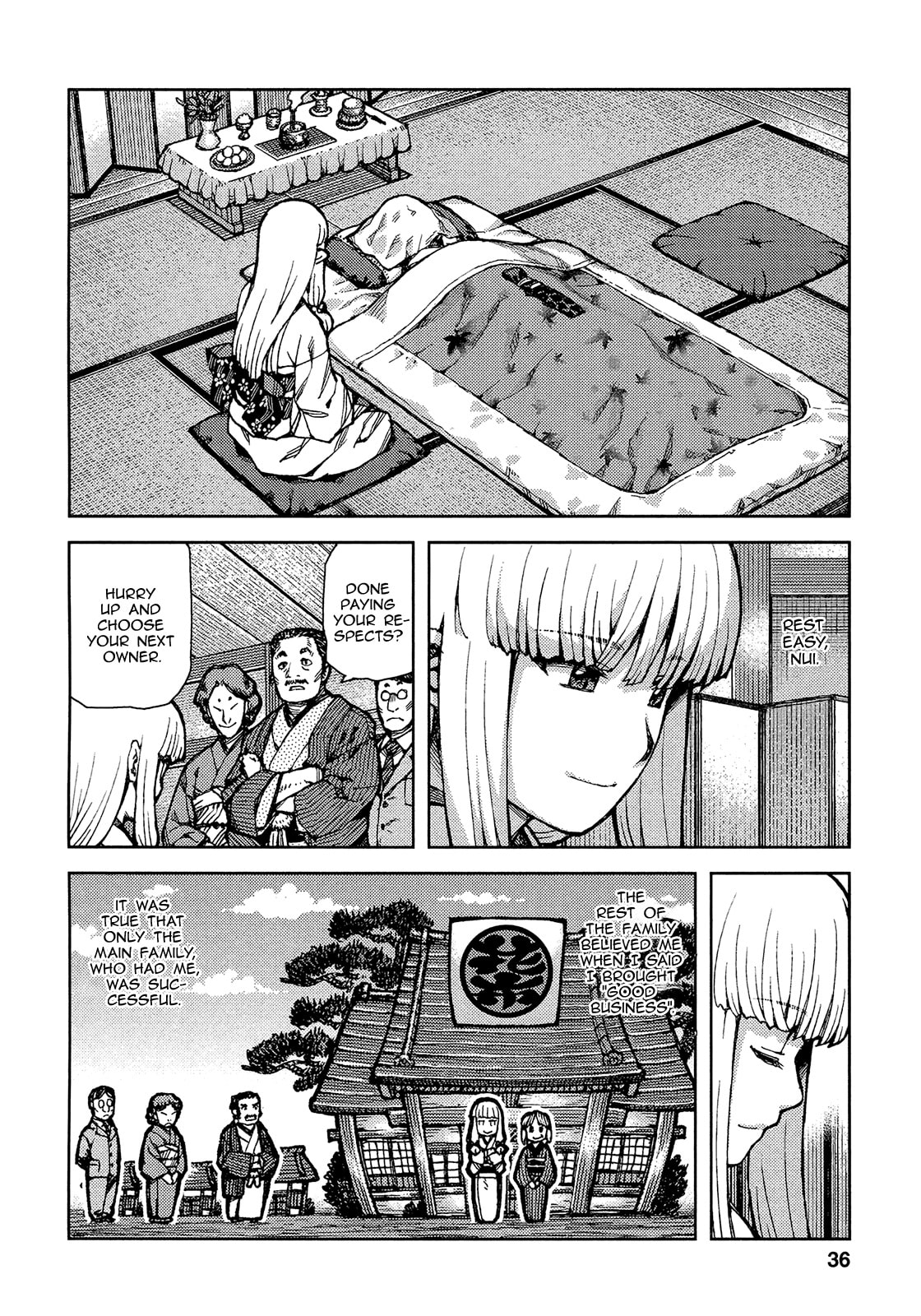 Read Tsugumomo (Colored) chapter 73 image 4 on Lezhin