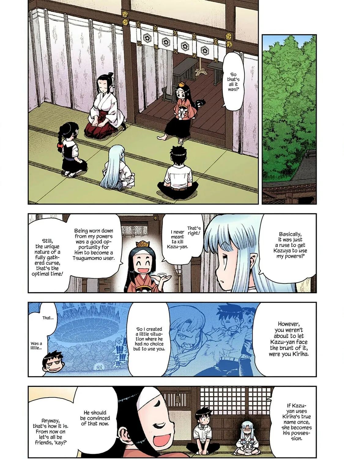 Read Tsugumomo (Colored) chapter 9 image 46 on Lezhin