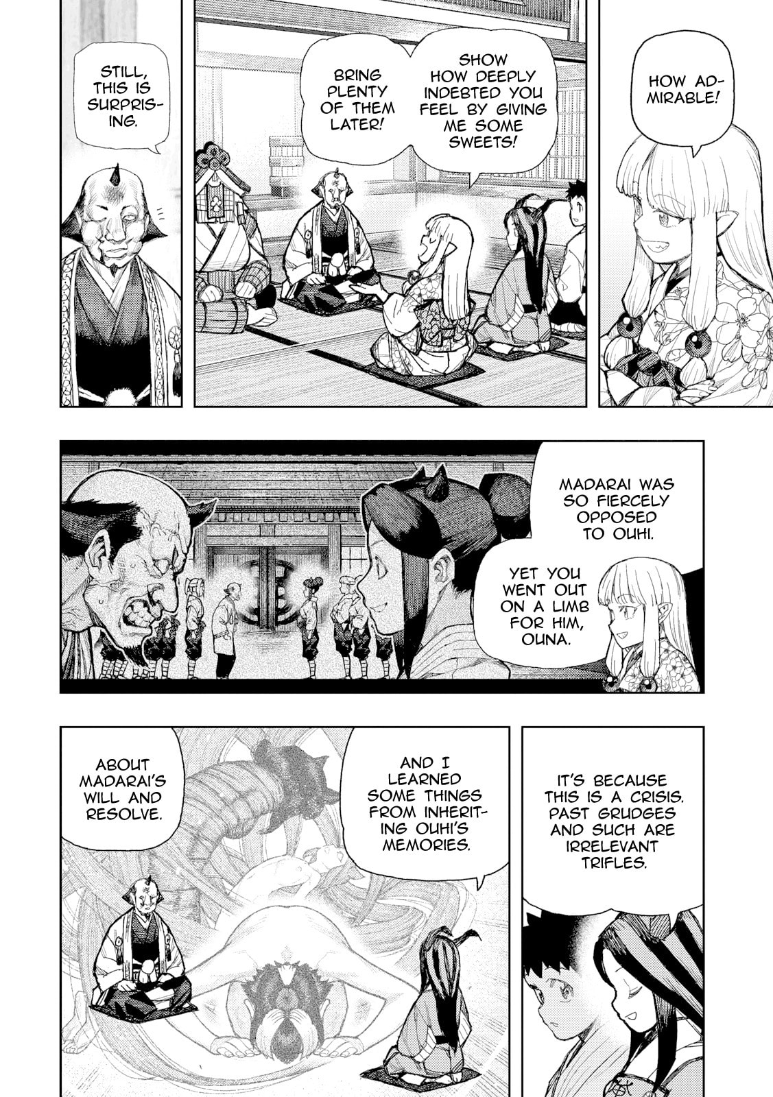 Tsugumomo Chapter 185 page 17 - 