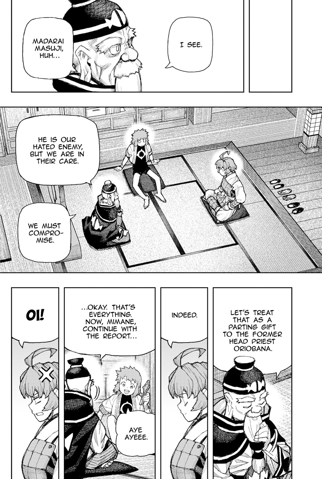 Tsugumomo Chapter 185 page 33 - 