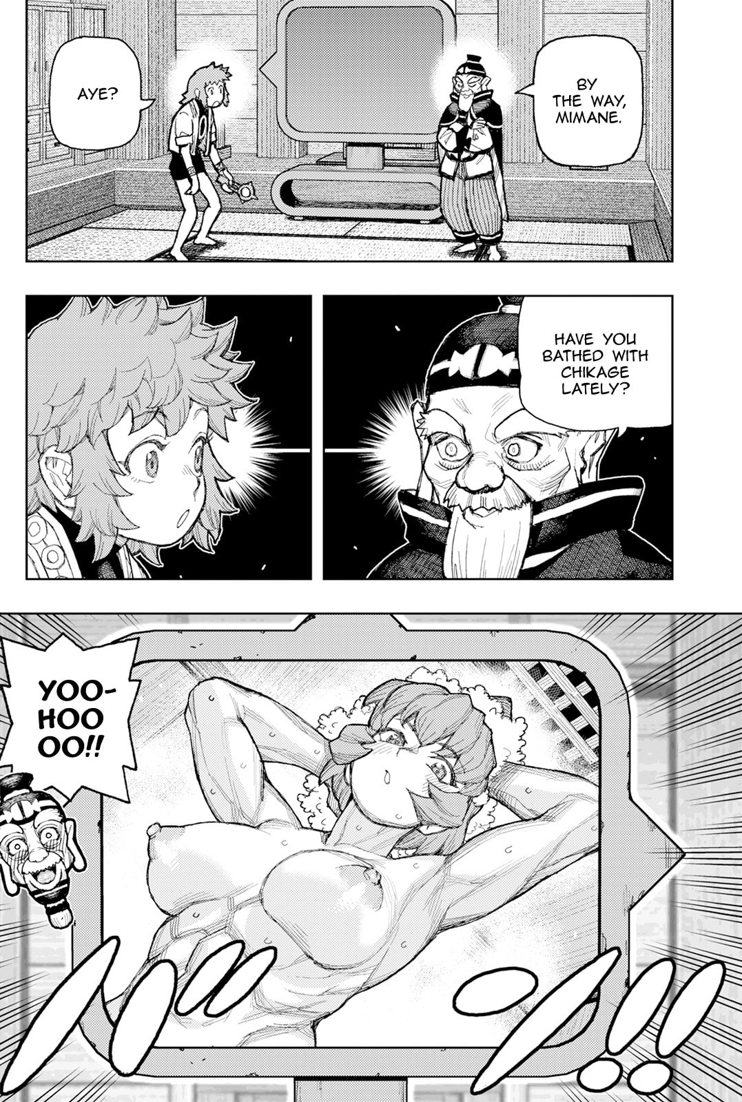Tsugumomo Chapter 185 page 35 - 