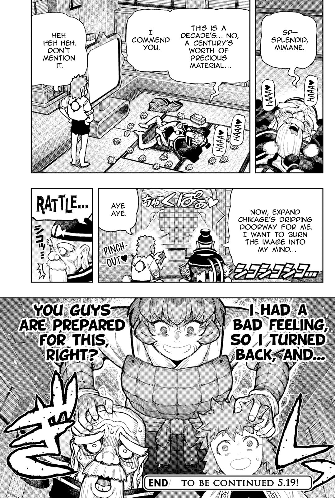 Tsugumomo Chapter 185 page 40 - 