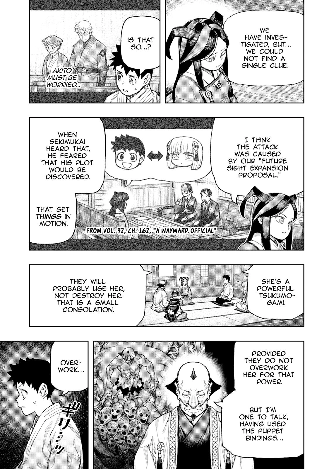 Tsugumomo Chapter 186 page 33 - 