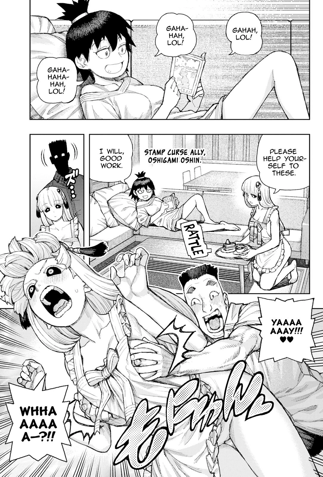 Tsugumomo Chapter 186 page 35 - 
