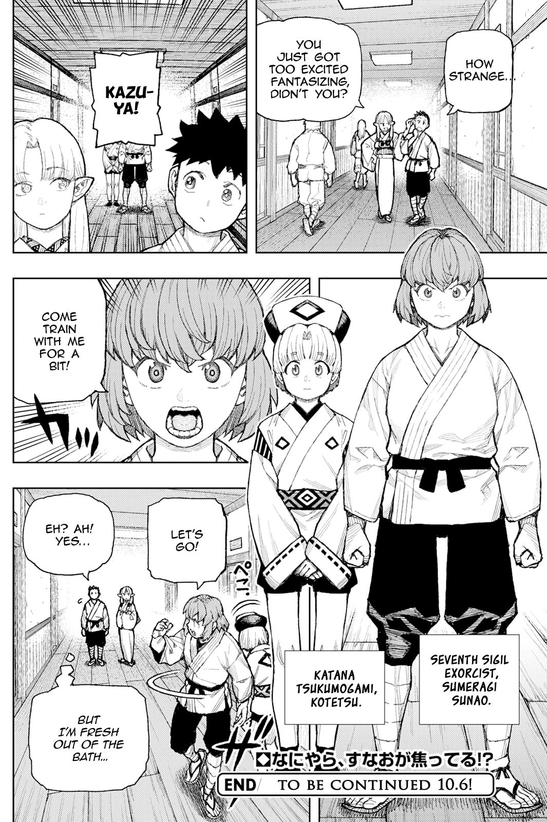 Tsugumomo Chapter 188.1 page 10 - 