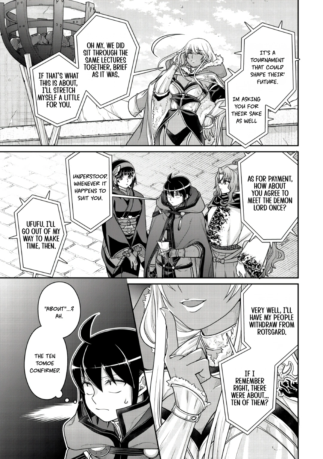 Tsuki ga Michibiku Isekai Douchuu Chapter 120 page 3 - 