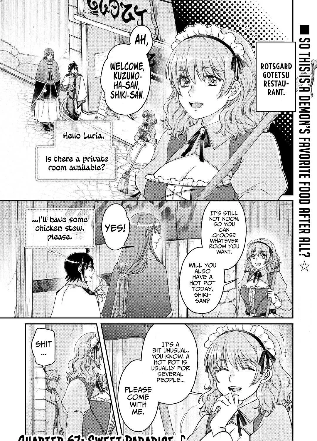 Tsuki ga Michibiku Isekai Douchuu Chapter 67 page 3 - 