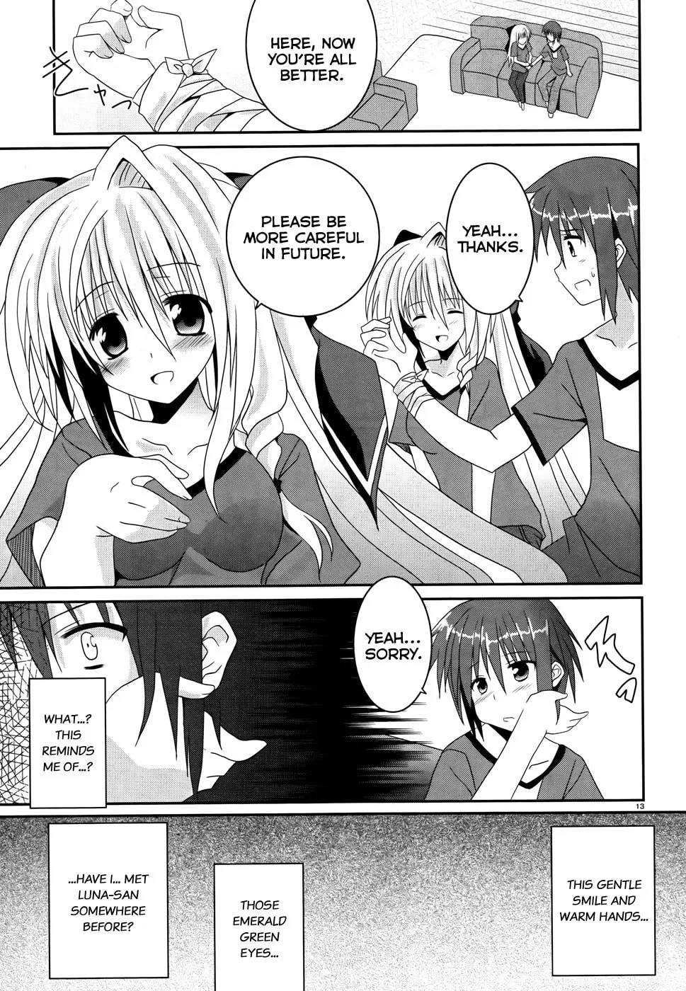 Read Tsuki Tsuki! chapter 2 image 13 on Lezhin